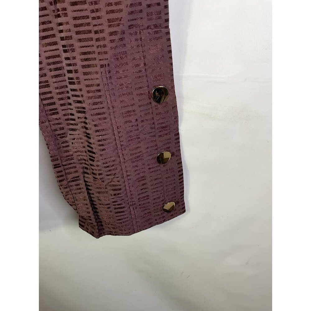 Keepsake Revolve Chocolate Brown Button Detail Hi… - image 7